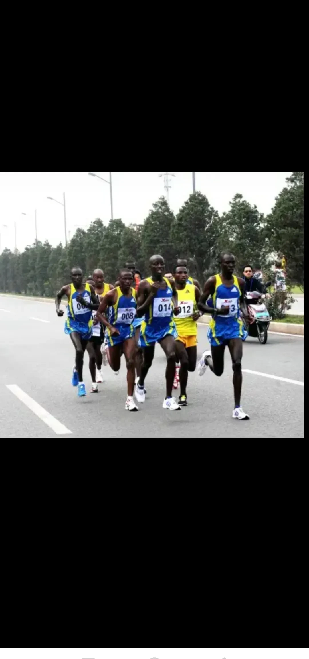 非洲选手实力雄厚，获得多项领先