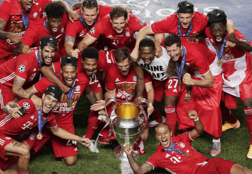 拜仁慕尼黑夺得国际足球赛事冠军